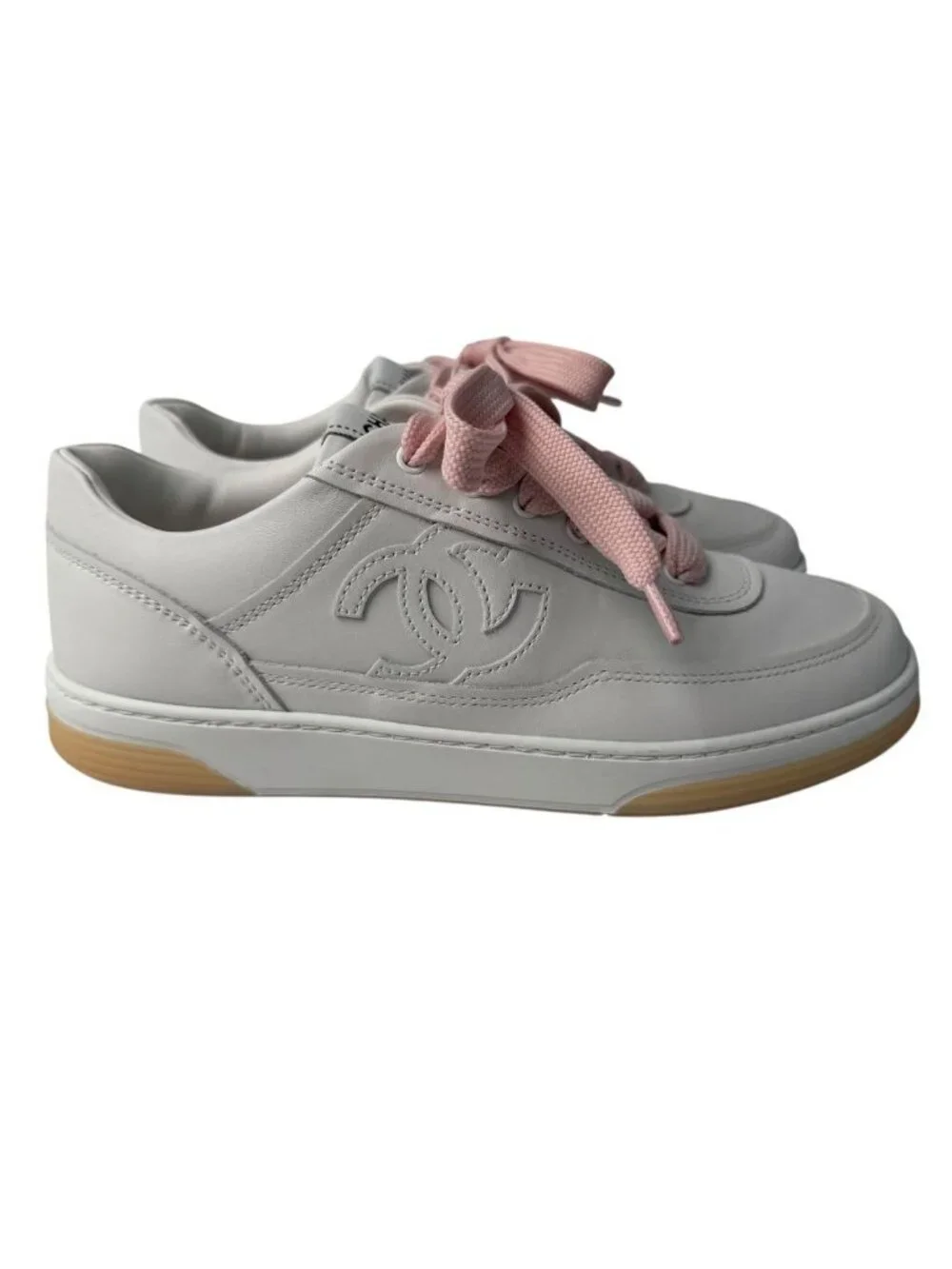 Chanel Sneakers CC Logo 35 White